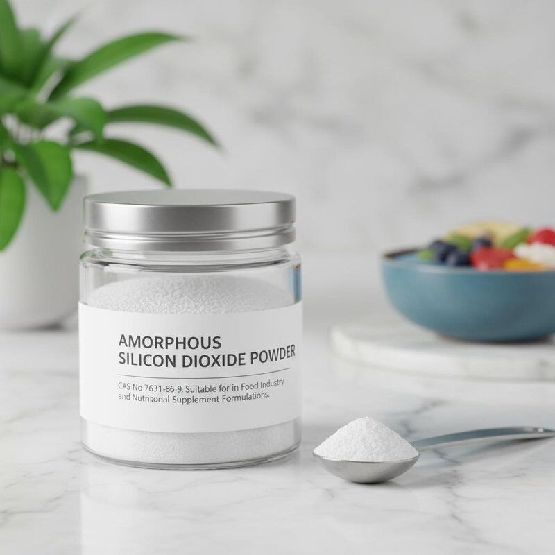Cas No 7631-86-9 Amorphous Silicon Dioxide Powder Suitable for in Food ...