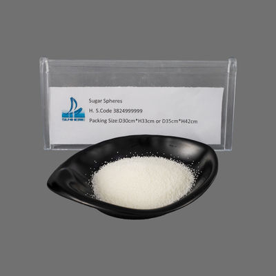 ISO Gute Zuckerkugeln Die kugelförmige Pellet H. S. Code 2106909090 Grad Standard Medizin
